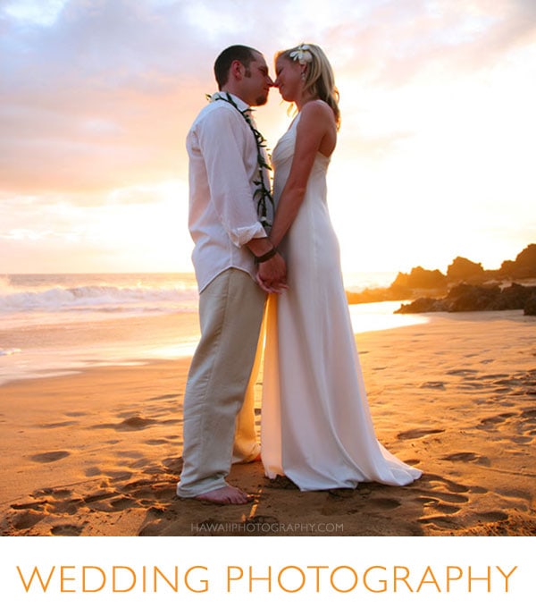 wedding photography in Hawaii